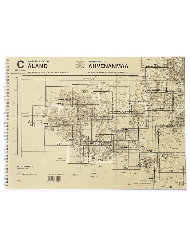 Merikarttasarja C : veneilykartta Ahvenanmaa - Merenkulkuhallitus Merikarttaosasto - Tietokirjat ja oppaat - 10105471091 - 0