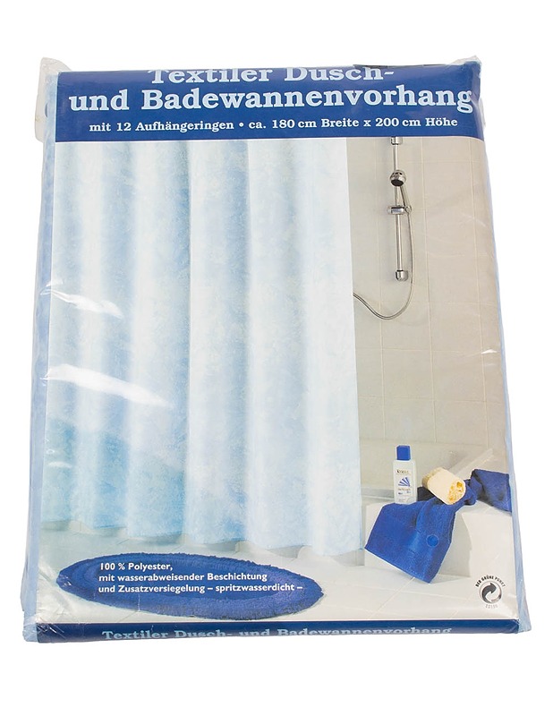 Suihkuverho, 180x200 cm - Verhot ja kapat - 10105471103 - 0