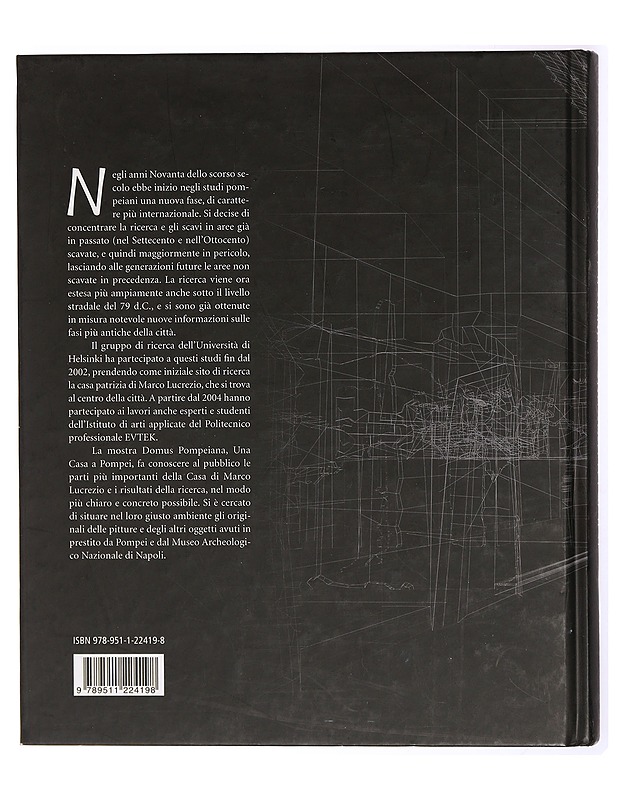 Domus Pompeiana : una casa a Pompei - Castrén, Paavo - Historiakirjat - 10105471104 - 1