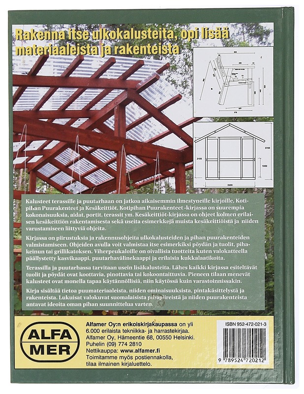 Kalusteet terassille ja puutarhaan - Himanen, Riku - Tietokirjat ja oppaat - 10105471127 - 1