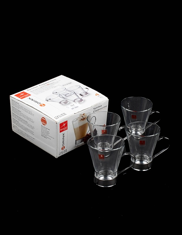 BORMIOLI ROCCO Ypsilon cappuccinolasit, 4 kpl - Lasit - 10105471138 - 0