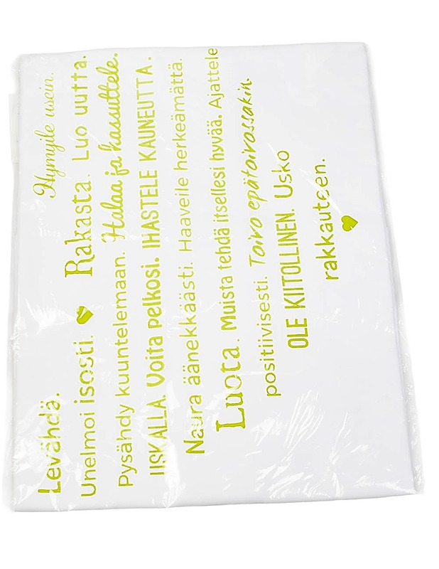 UNIIKKI KANGASTUS käsinpainettu tyynyliina, 50x60 cm - Liinavaatteet - 10105471140 - 0