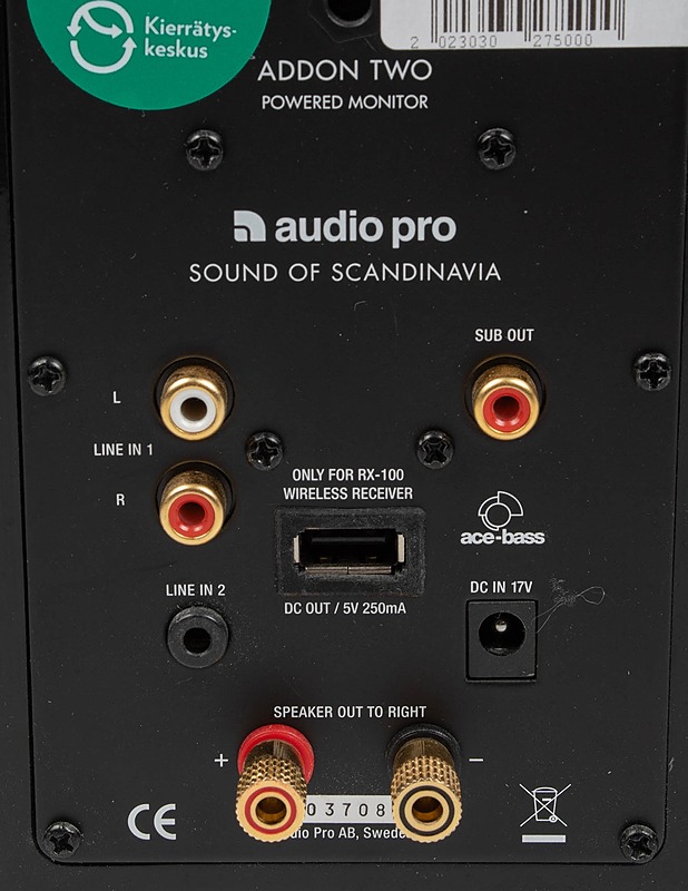 AUDIO PRO Addon Two aktiivikaiuttimet - Viihde-elektroniikka - 10105471222 - 3