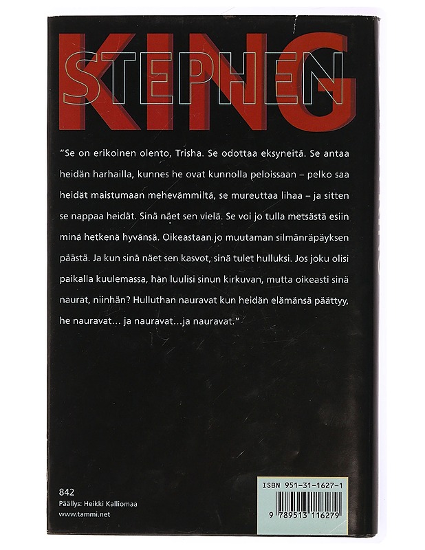 Eksyneiden jumala - King, Stephen - Fantasia- ja scifi - 10105471232 - 1