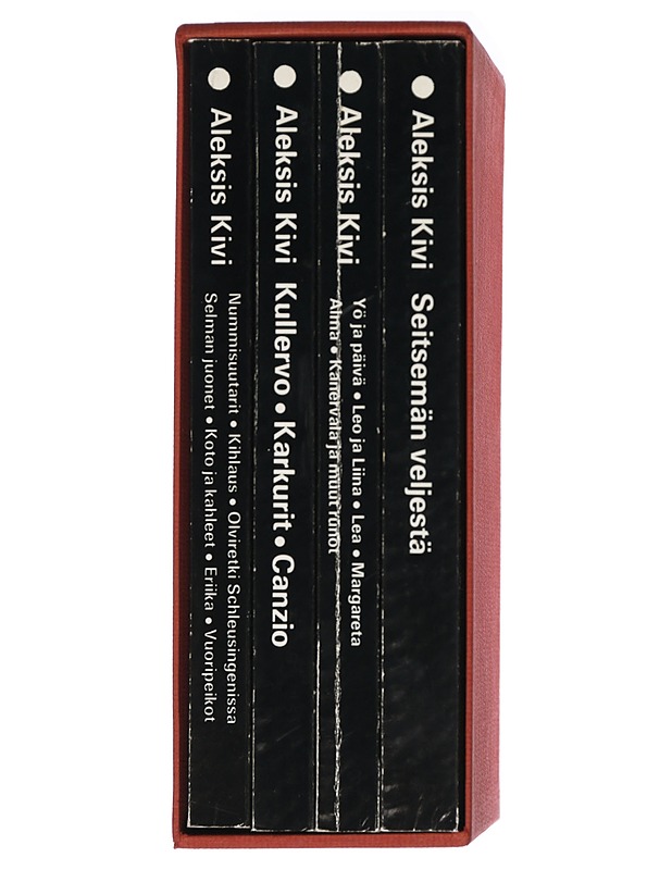 Aleksis kivi 1-4 -boksi - Aleksis Kivi - Kaunokirjallisuus - 10105471253 - 1