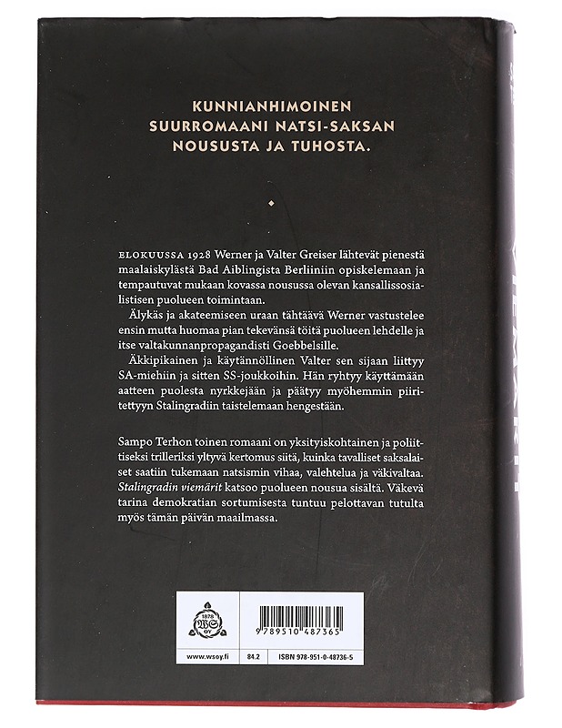 Stalingradin viemärit - Terho, Sampo - Romaanit ja novellit - 10105471247 - 1