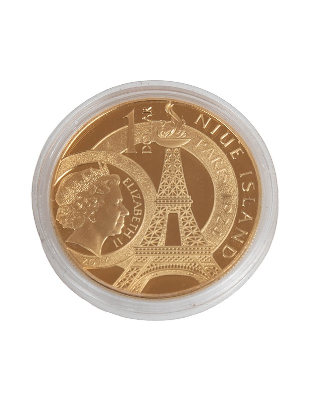 Paavo Nurmi Paris 1924 juhlaraha - Koriste-esineet - 10105471275 - 2