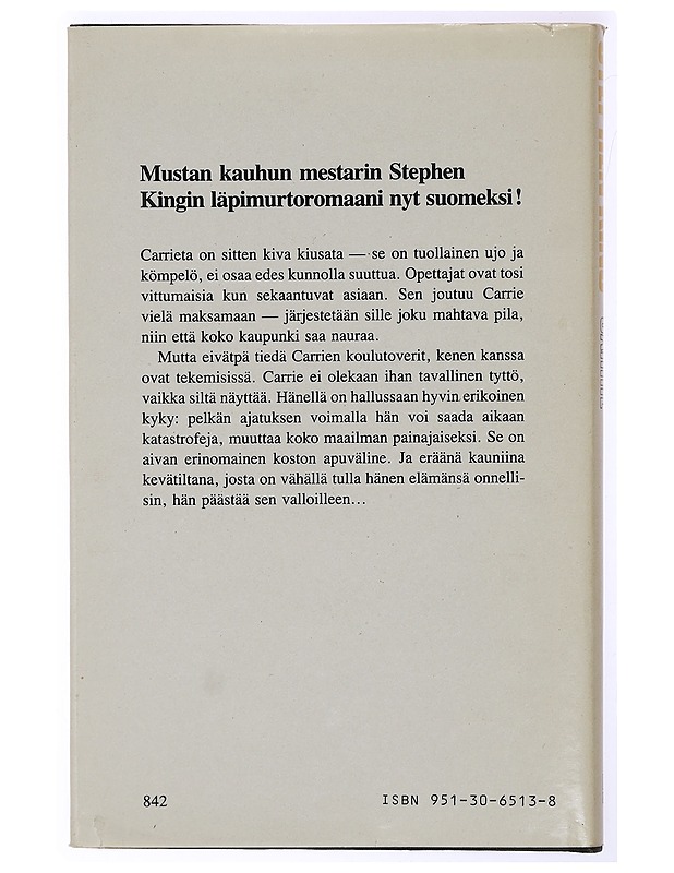 Carrie - King, Stephen - Romaanit ja novellit - 10105471311 - 1