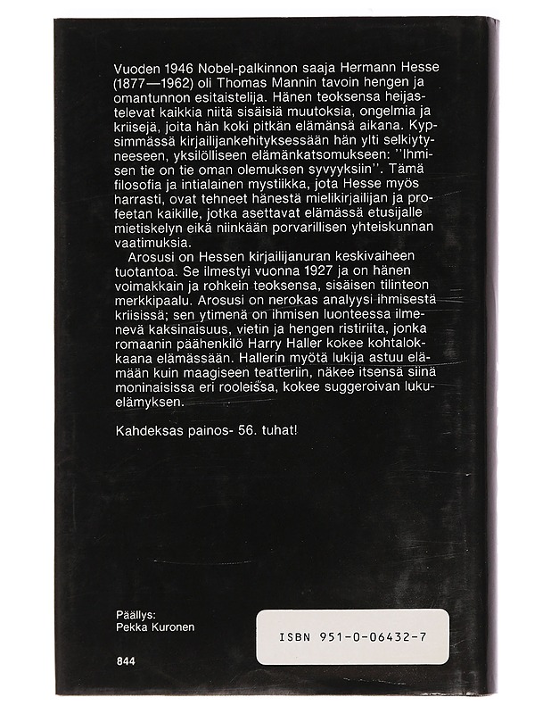 Arosusi - Hesse, Hermann - Romaanit ja novellit - 10105471308 - 1