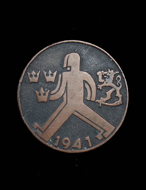 Maaottelumarssi 1941 rintaneula - Koriste-esineet - 10105471313 - 0