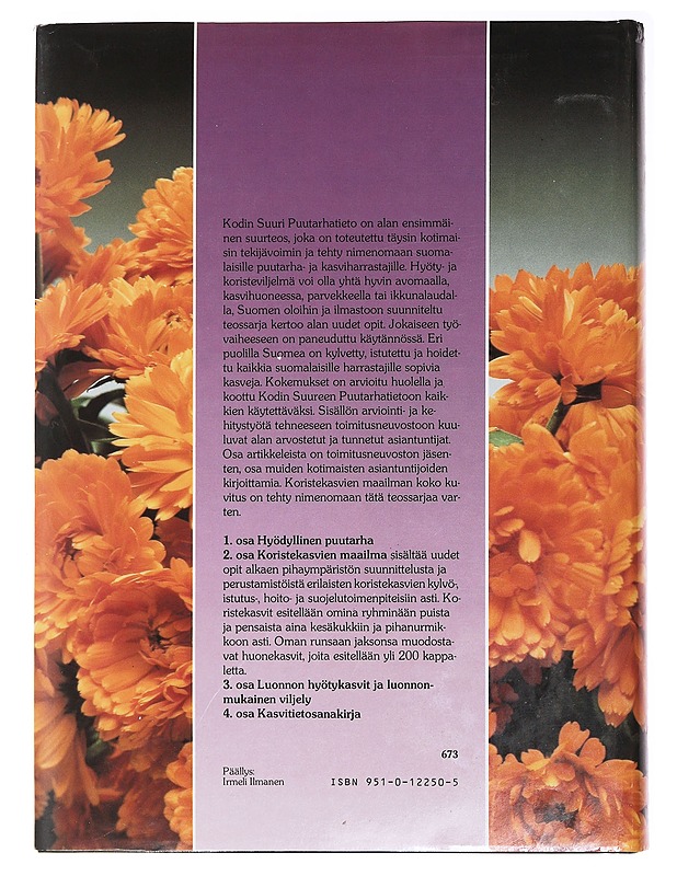 Kodin suuri puutarhatieto. 2, Koristekasvien maailma - Alanko, Pentti - Harrastekirjat - 10105471330 - 1