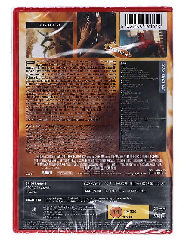 Spider-Man - DVD - DVD-elokuvat - 10105471374 - 1