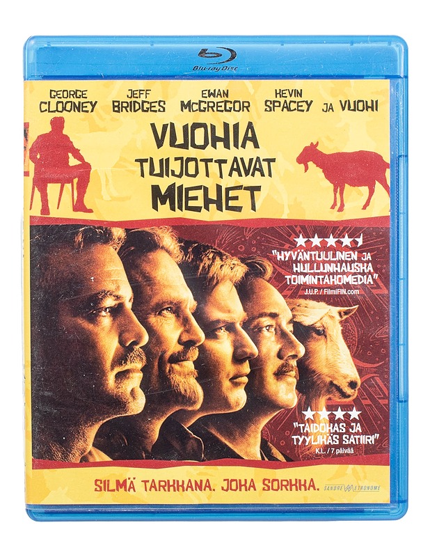 Vuohia tuijottavat miehet - Blu-ray - Blu-ray-levyt - 10105471375 - 0
