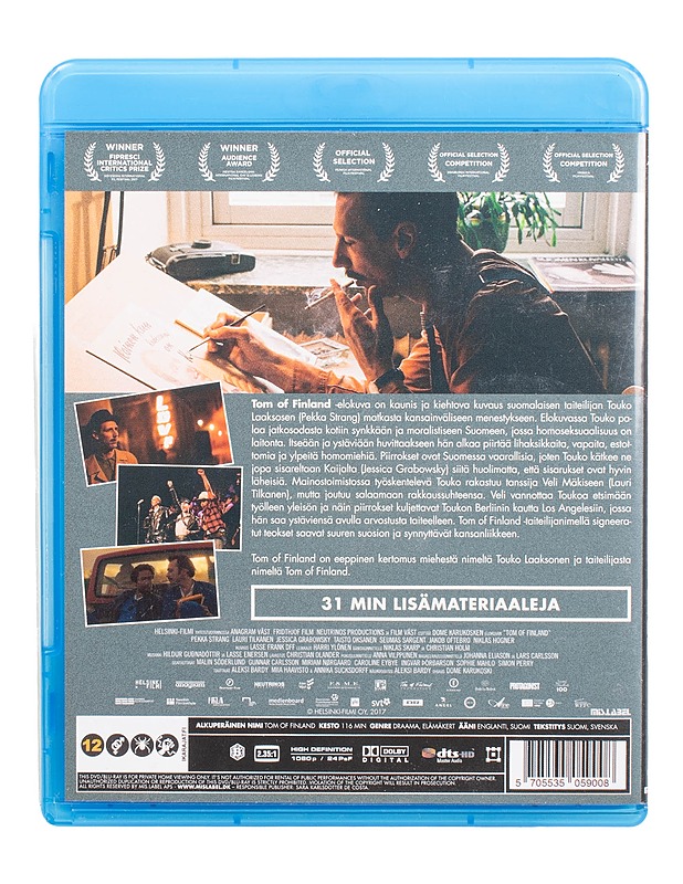 Tom of Finland - Blu-ray - Blu-ray-levyt - 10105471387 - 1