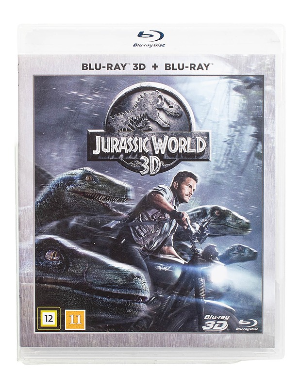Jurassic World 3D - Blu-ray - Blu-ray-levyt - 10105471407 - 0
