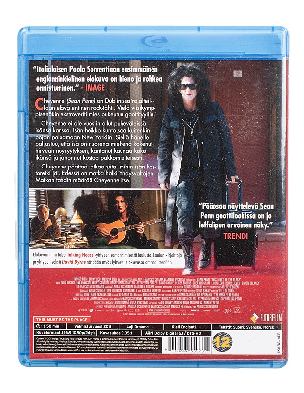 This must be the place - Blu-ray - Blu-ray-levyt - 10105471420 - 1