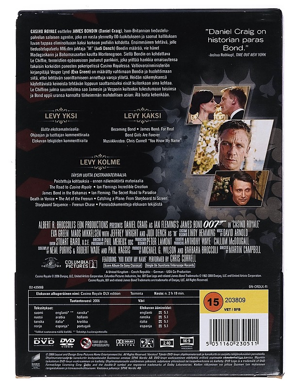Casino Royale 007 - DVD - DVD-elokuvat - 10105471451 - 1