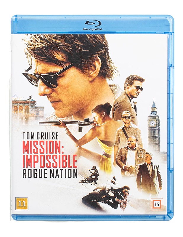 Mission: Impossible - Rogue Nation - Blu-ray - Blu-ray-levyt - 10105471466 - 0