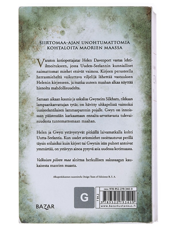 Valkoisen pilven maa - Lark, Sarah - Kaunokirjallisuus - 10105471480 - 1