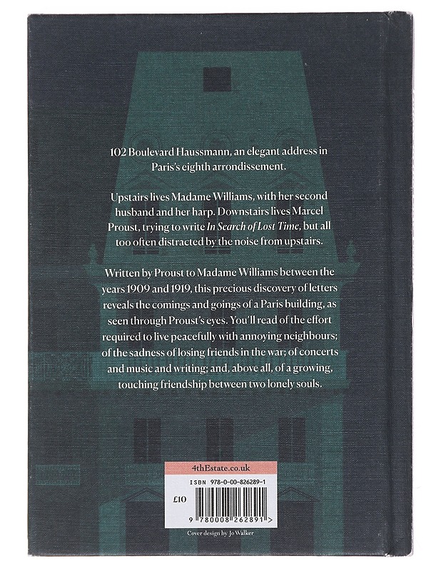 Letters to the Lady Upstairs - Proust, Marcel - Romaanit ja novellit - 10105471526 - 1