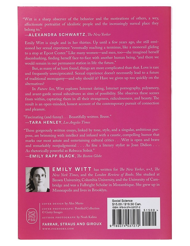 Future sex - Emily Witt - Hyvinvointikirjat - 10105471534 - 1