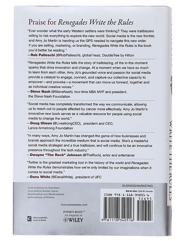 Renegades write the rules: how the digital royalty use social media to innovate - Amy Jo Martin - Tietokirjat - 10105471537 - 1