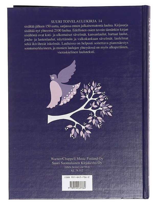 Suuri toivelaulukirja 14 - Uusitalo, Heikki - Joulukirjat - 10105471545 - 1