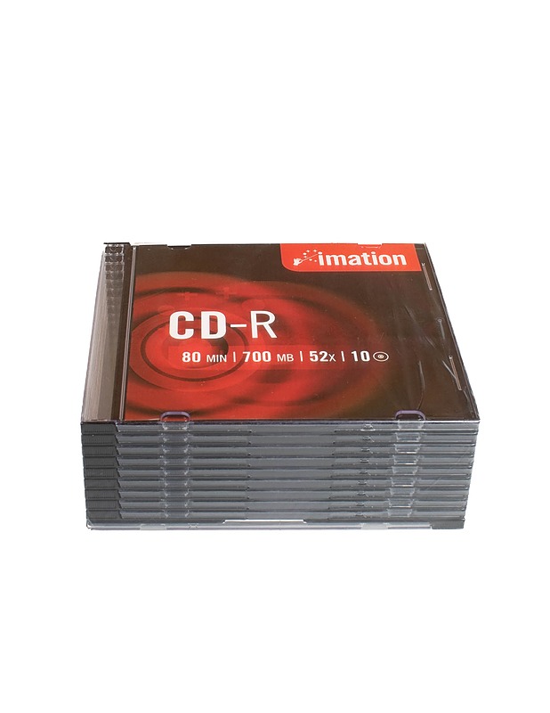 IMATION CD-R80 700 MB 52X, 10 kpl - CD-levyt - 10105471563 - 2