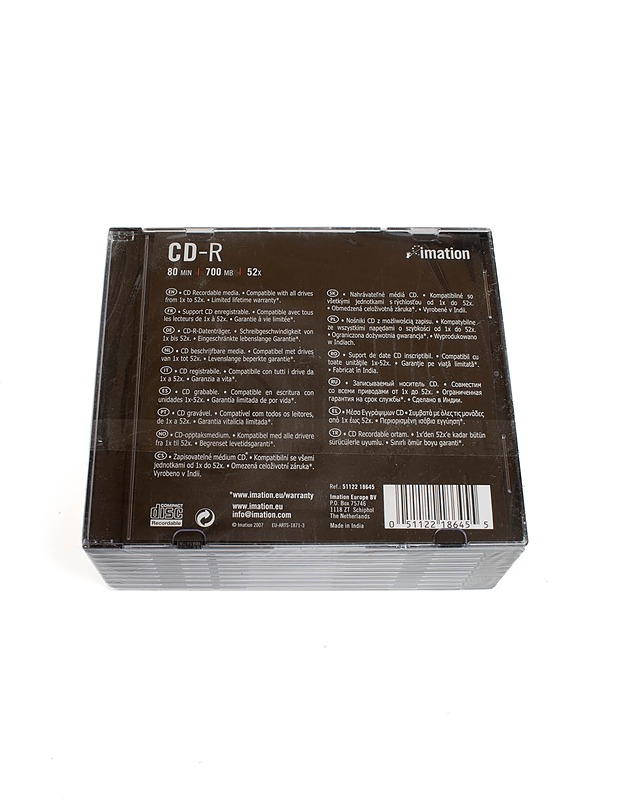 IMATION CD-R80 700 MB 52X, 10 kpl - CD-levyt - 10105471563 - 3