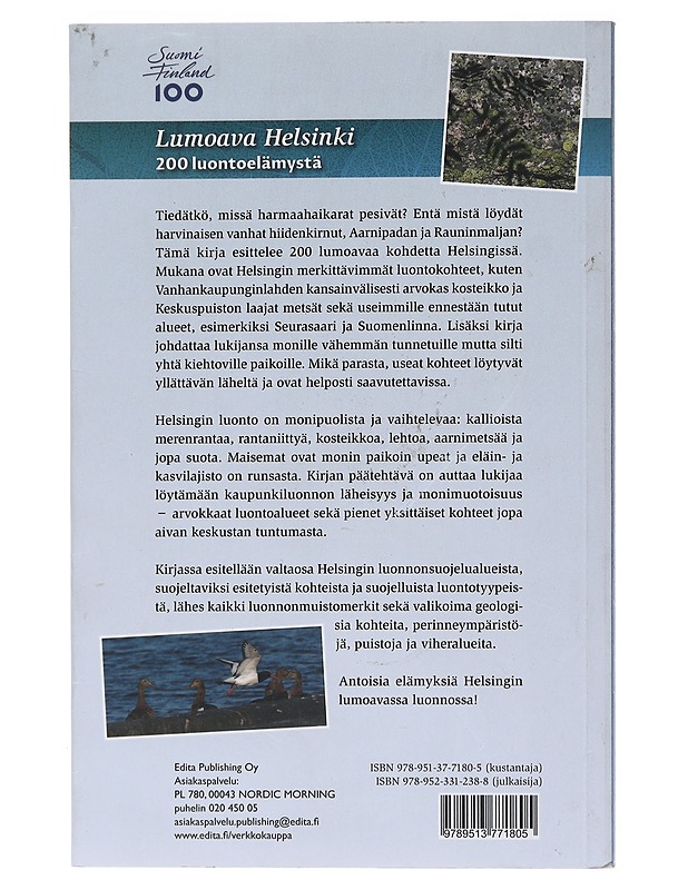 Lumoava Helsinki : 200 luontoelämystä - Helimäki, Jussi - Tietokirjat ja oppaat - 10105471594 - 1