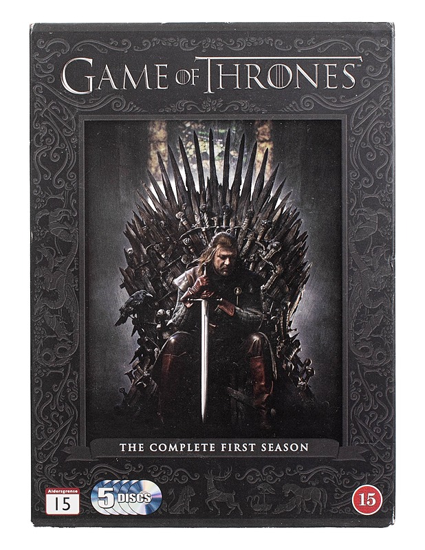 Game Of Thrones: The Complete First Season - DVD - DVD-elokuvat - 10105471600 - 0