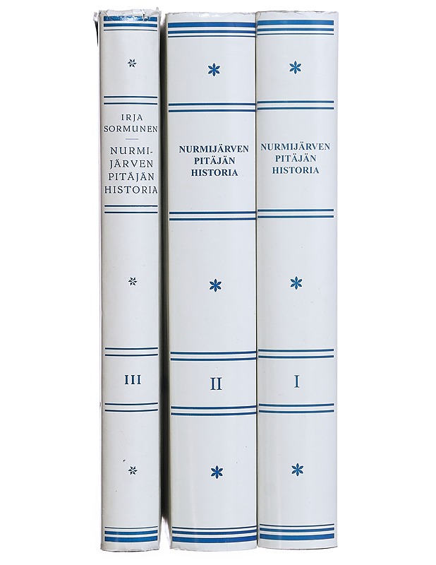 Nurmijärven pitäjän historia I - III - Tietokirjat ja oppaat - 10105471615 - 1