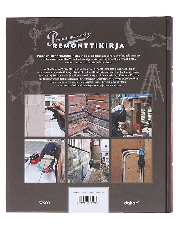 Perinnemestarin remonttikirja - Rinne, Hannu - Kirja lahjaksi - 10105471630 - 1