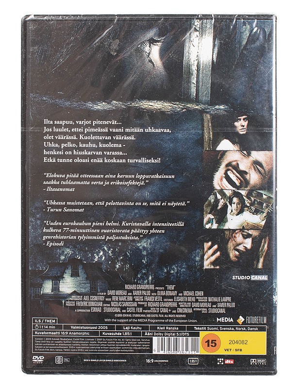 Uhka - DVD - DVD-elokuvat - 10105471631 - 1