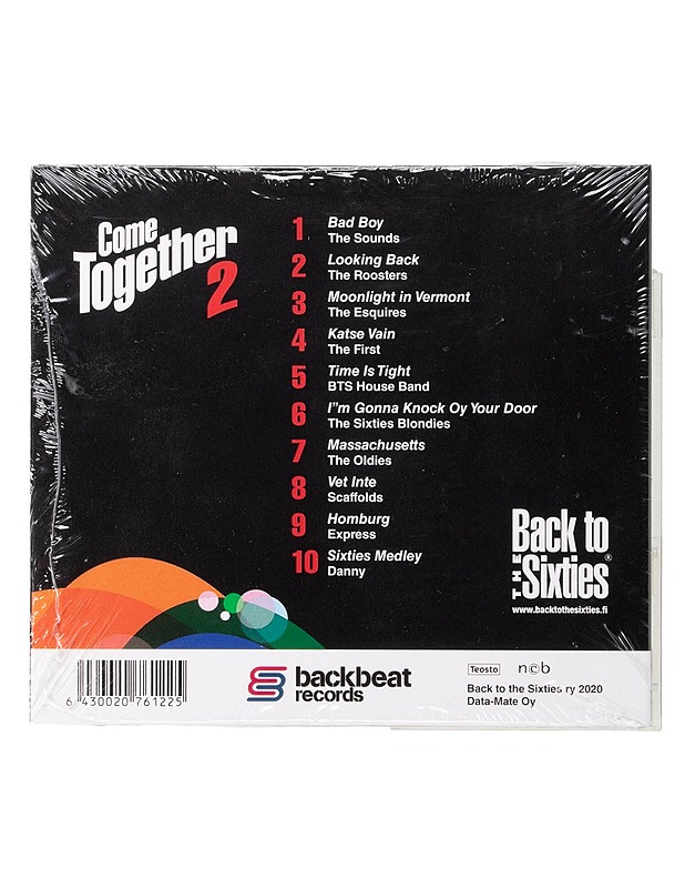 Back to the Sixties: Come Together 2 - CD - CD-levyt - 10105471637 - 1