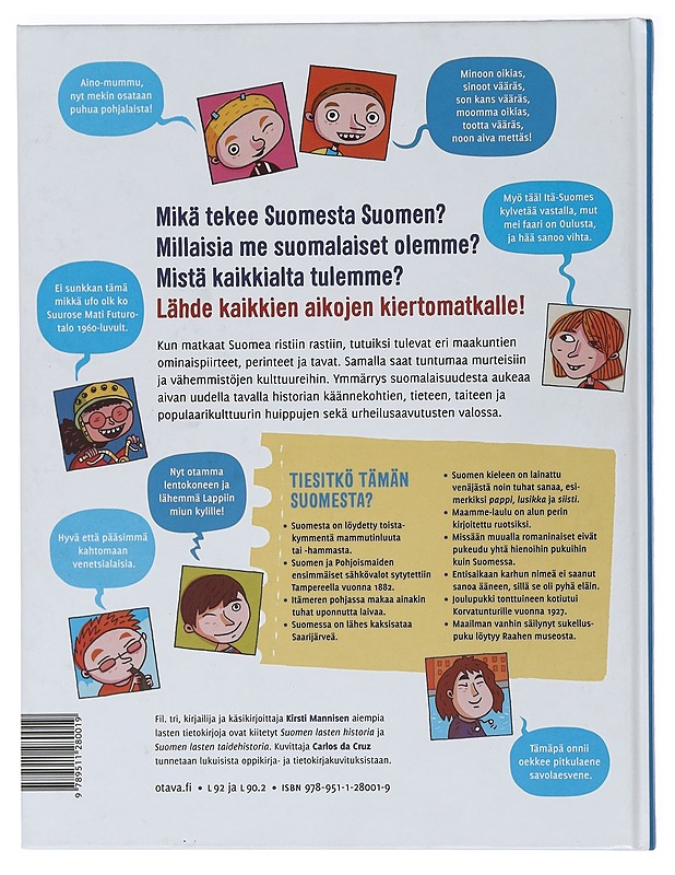 Suomen lasten Suomi - Manninen, Kirsti - Lastenkirjat - 10105471692 - 1