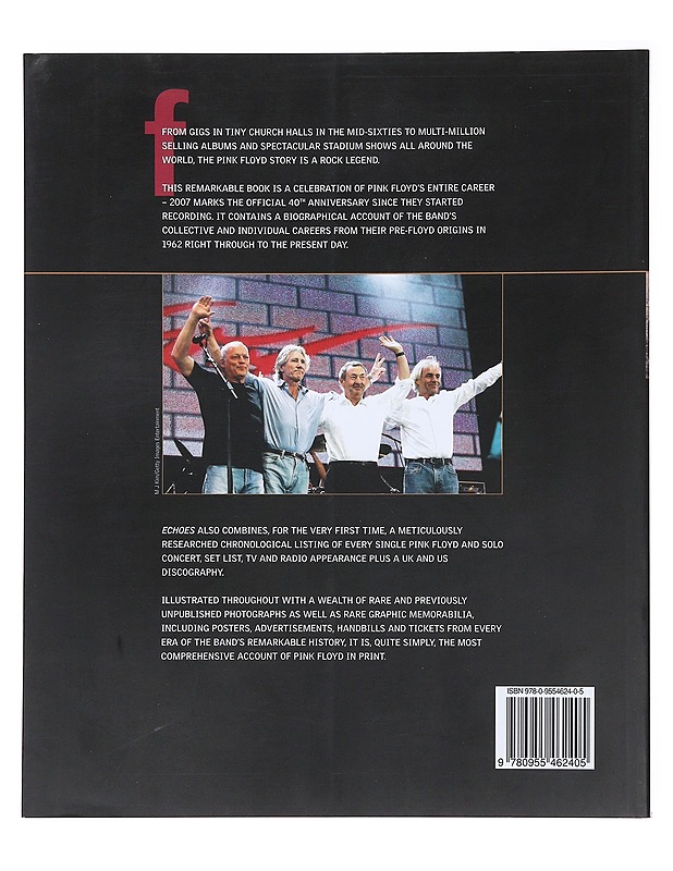 Echoes : The Complete History of Pink Floyd - Povey, Glenn - Elämäkerrat ja muistelmat - 10105471736 - 1