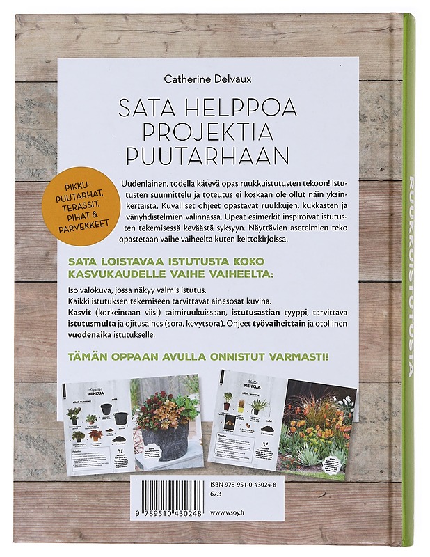 100 upeaa ruukkuistutusta - Delvaux, Catherine - Tietokirjat ja oppaat - 10105471738 - 1