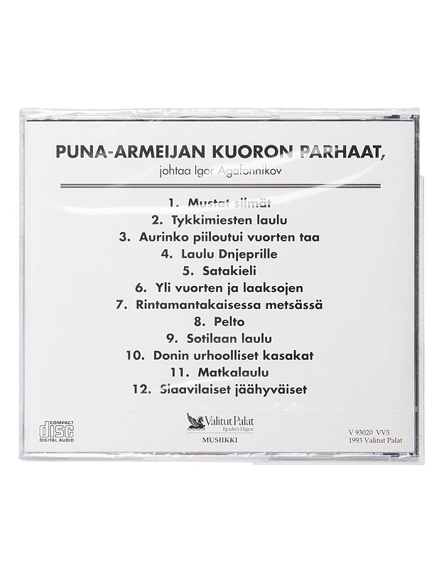 Puna-armeijan kuoron parhaat - CD - CD-levyt - 10105471755 - 1
