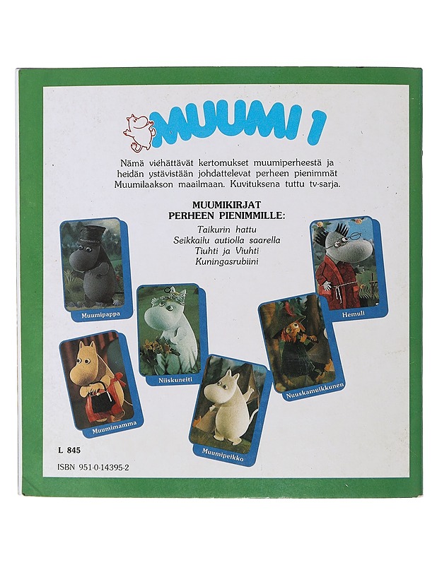 Taikurin hattu - Jansson, Tove - Lastenkirjat - 10105471766 - 1