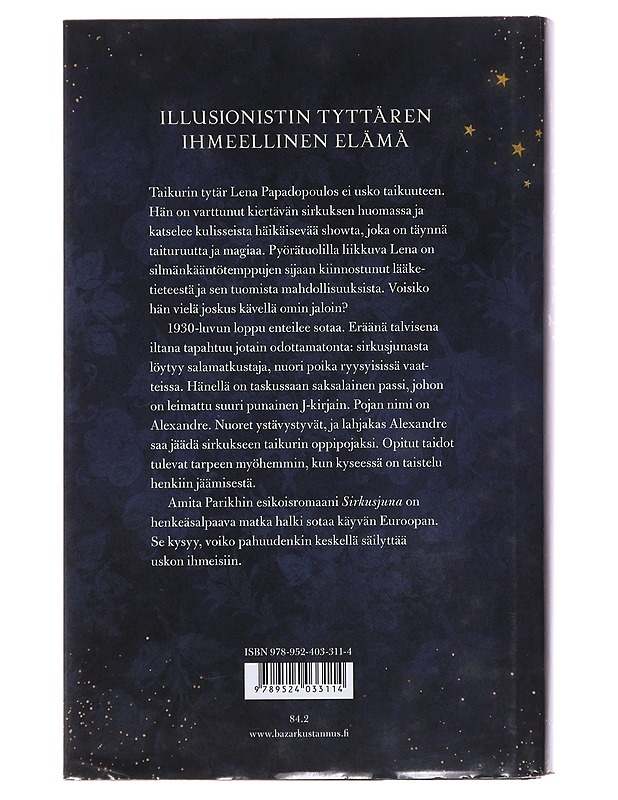 Sirkusjuna - Parikh, Amita - Romaanit ja novellit - 10105471771 - 1