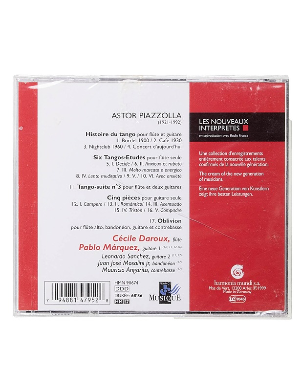 Piazzola: Histoire du Tango - CD - CD-levyt - 10105471820 - 1