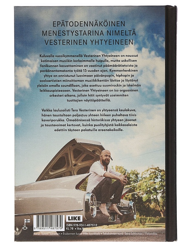 Vesterinen yhtyeineen - Antti Heikkinen - Elämäkerrat ja muistelmat - 10105471838 - 1