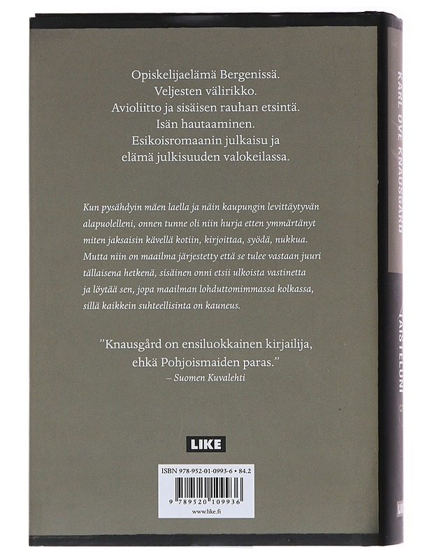 Taisteluni. Viides kirja - Knausgård, Karl Ove - Elämäkerrat ja muistelmat - 10105471846 - 1