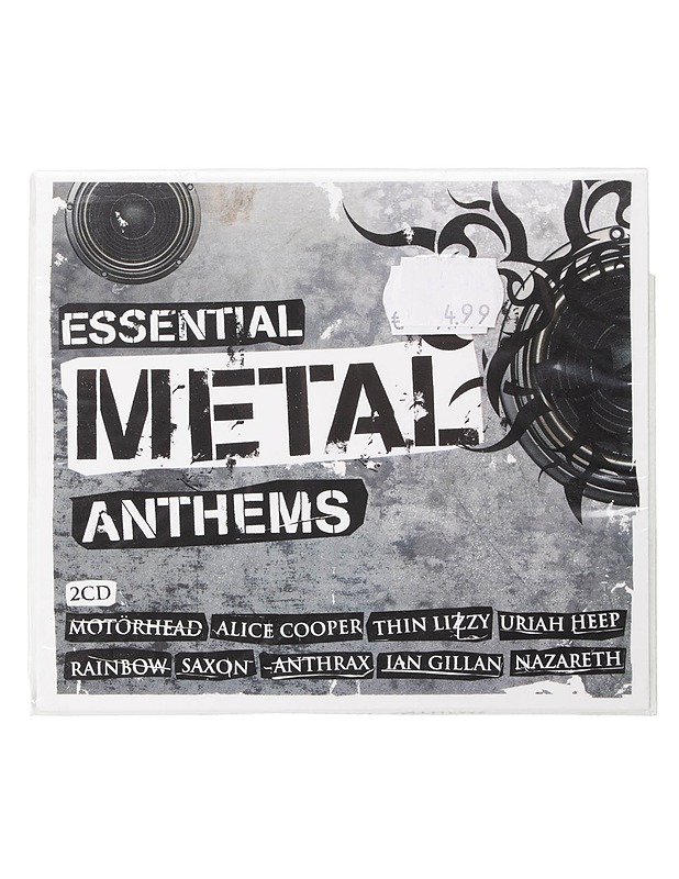 Essential Metal Anthems - CD - CD-levyt - 10105471845 - 0