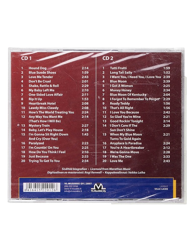 Maailman tähdet: Elvis Presley - CD - CD-levyt - 10105471848 - 1