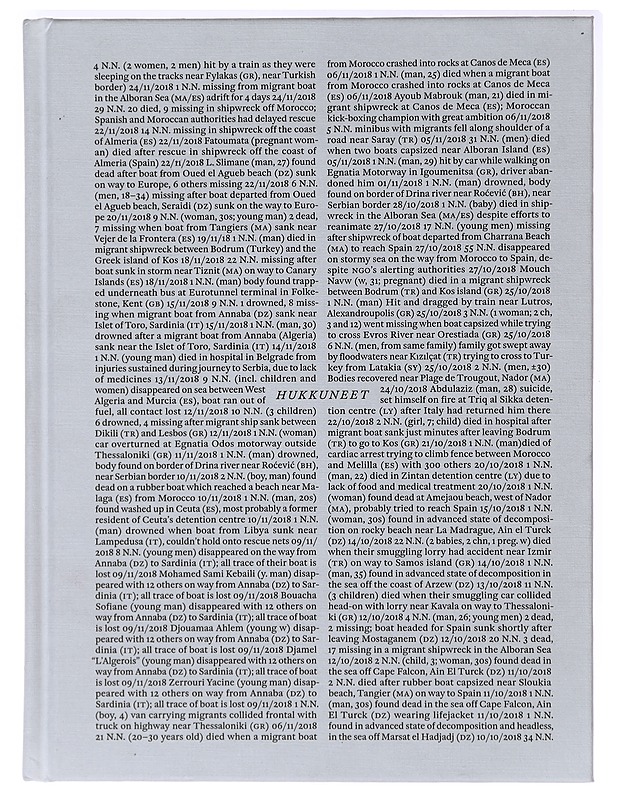 Hukkuneet - Tervonen, Taina - Tietokirjat ja oppaat - 10105471858 - 0