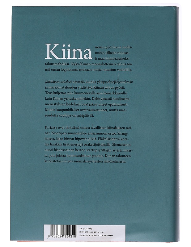 Jättiläisen askeleet : matka Kiinan talouteen - Eeva Eronen - Historiakirjat - 10105471874 - 1