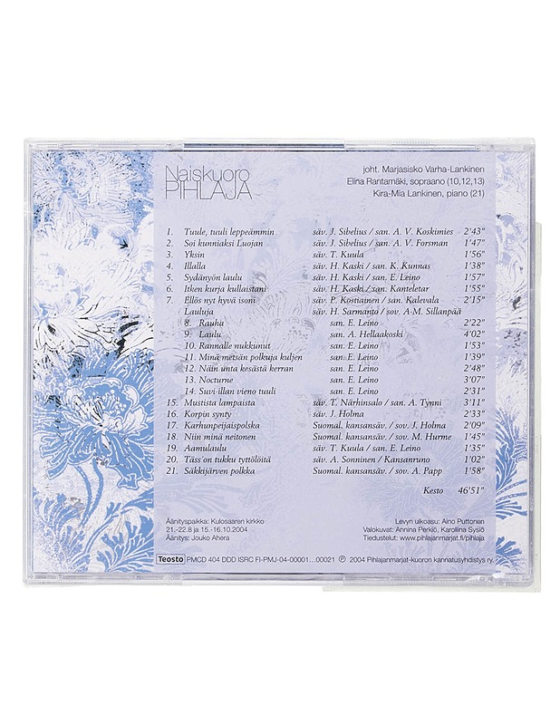 Naiskuoro Pihlaja: Näin unta kesästä kerran - CD - CD-levyt - 10105471875 - 1