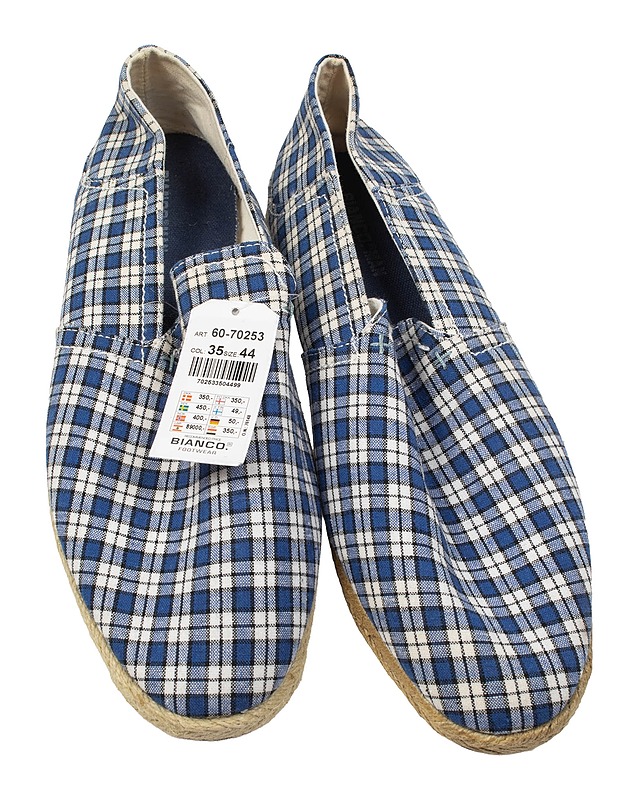 BIANCO Man espadrillot, 44 - Miesten kävelykengät ja sandaalit - 10105471906 - 0